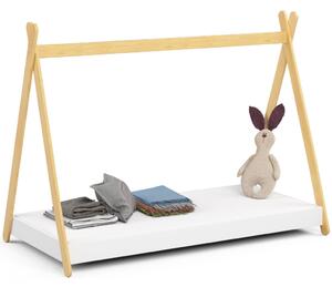 AKORD GEM Tipi Gyerekágy Laminált Fehér 180x80