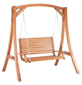 Hintaágy NOVARA Keményfa Barna