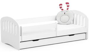 AKORD Play Gyerekágy 180x80 Fehér Laminált Fiókos Matraccal