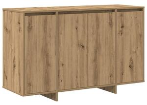VidaXL Széf kézműves tölgy 120 x 41 x 75 cm Faanyag