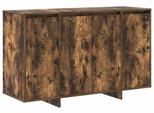 VidaXL Széf Füstölt tölgy 120 x 41 x 75 cm Faanyag