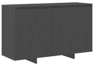 VidaXL Széf Musta tammi 120 x 41 x 75 cm Faanyag