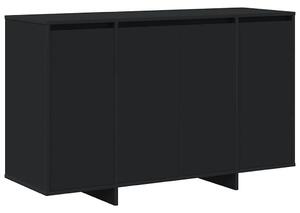 VidaXL Széf Fekete 120 x 41 x 75 cm Faanyag