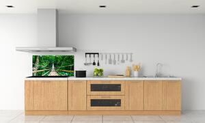 Hátfal panel konyhai Most esőerdő