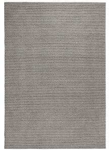 Sötétszürke gyapjúszőnyeg 160 x 200 cm KILIS