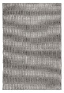 Sötétszürke gyapjúszőnyeg 140 x 200 cm KILIS