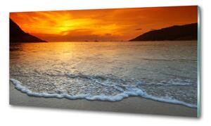 Konyhapanel Sunset tengeren