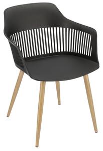 Kerti szék CORNIDO - fekete