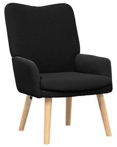 VidaXL Pihenőszék Fekete 63 x 67 x 94 cm szövet