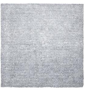 Szürke hosszú szálú szőnyeg 200 x 200 cm DEMRE