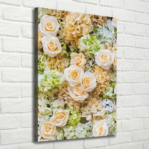 Vászonkép nyomtatás Esküvői virágok