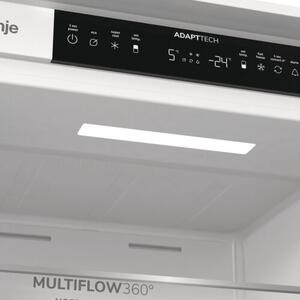 Gorenje NRKI517E62WF Beépíthető kombinált hűtő, Total NoFrost, Inverter, FreshZone, 177 cm, Wifi