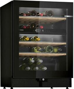 BOSCH KWK16ABGB Szabadonálló borhűtő - Serie6 - 120 l nettó űrtartalom - Kapacitás: 44db
