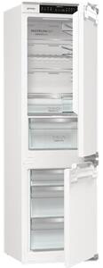 Gorenje NRKI517E62WF Beépíthető kombinált hűtő, Total NoFrost, Inverter, FreshZone, 177 cm, Wifi