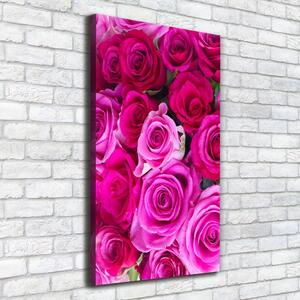 Vászonkép nyomtatás Rózsaszín rózsa