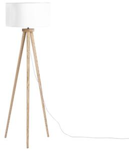 Háromlábú fehér fa állólámpa 142 cm NITRA