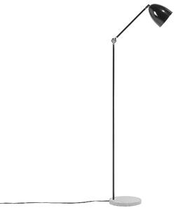 Fekete fém állólámpa 165 cm CHANZA