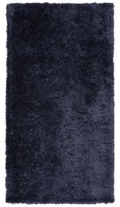 Sötétkék hosszú szálú szőnyeg 80 x 150 cm EVREN