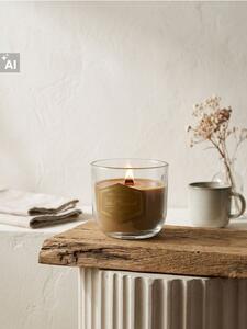 Sinsay - Illatgyertya fa kanóccal Salted Carmel - borostyánszínű