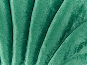 Zöld bársony díszpárna kétdarabos szettben 47 x 35 cm CONSOLIDA