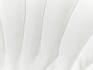 Fehér bársony díszpárna 47 x 35 cm CONSOLIDA