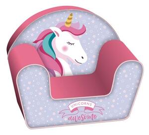 Habszivacs fotel gyerekszobába Zaska UNICORN, ZK50779
