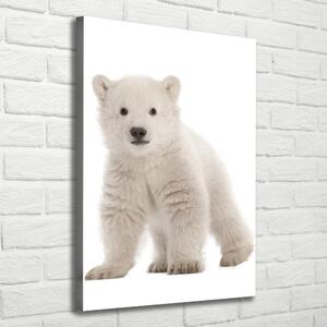 Vászonkép A jegesmedve