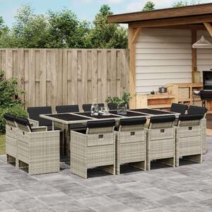 VidaXL Polyrattan Kertbútor Szett - 13 részes