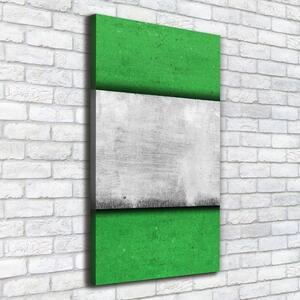 Vászonkép Zöld fal