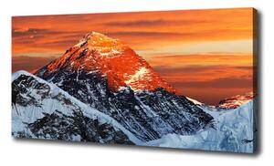 Feszített vászonkép Everest summit