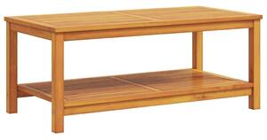 VidaXL Dohányzóasztal Barna 70 x 40 x 45 cm tömör akácfa