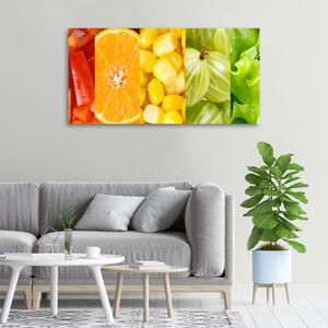Fali vászonkép Gyümölcsök és zöldségek