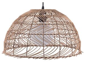 Függőlámpa SELENGE Rattan Világosbarna