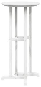 VidaXL Bárasztal Fehér 55x55x107 cm HDPE
