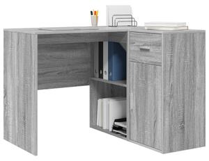 VidaXL Sarokíróasztal 2 pcs Szürke sonoma 102 x 50 x 75 cm Faanyag