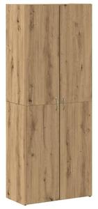 VidaXL Irodai szekrény Artisan tölgy 60 x 32 x 152,5 cm Faanyag