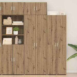 VidaXL Tárolószekrény 2 db Artisan tölgy 70 x 42,5 x 225 cm