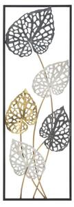 ORY III szürke és arany vas fali dekoráció