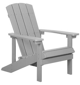Kerti szék ADIRONDACK Világosszürke