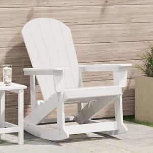 VidaXL Adirondack hintaszék Fehér 73.5 x 92 x 90 cm Műanyag