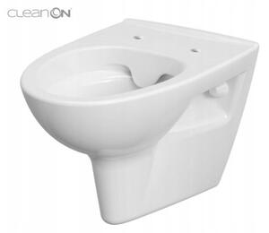 Cersanit Parva CleanOn, függő WC csésze ülőke nélkül, fehér, K27-061