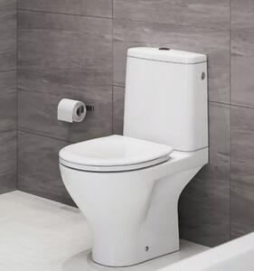 Cersanit Moduo CleanOn, kombi WC öblítéssel 3 / 5l + hőre keményedő ülőke, fehér, K116-030