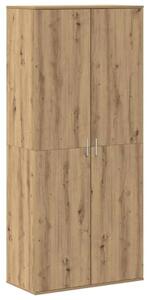 VidaXL Magasító polcokkal kézműves tölgy 80 x 39 x 178 cm Faanyag