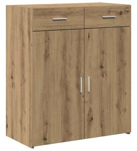 VidaXL Tárolószekrény kézműves tölgy 80 x 42.5 x 93.5 cm Faanyag