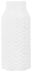 Dekor váza XANTHOS Kőcserép 32 cm Fehér