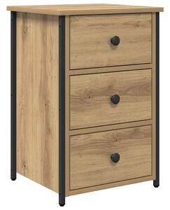 VidaXL Éjjeliszekrény fiókkal 2 pcs Barna 40 x 36 x 60 cm