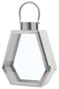 Lámpás CORSICA Rozsdamentes acél 46 cm Ezüst