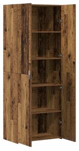 VidaXL Old Wood Konzol 70x42,5x185 cm Mérnöki Fa