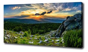 Feszített vászonkép Hegyi panoráma