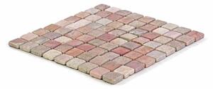 Mozaik burkolat DIVERO® 1m2 - márvány, piros